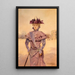Elegant Place de la Concorde painting - Louise Abbema — framed artwork on a wall