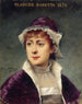 Portrait of Blanche Baretta 1855-1939 Member of the Comédie-Française - Louise Abbema — artwork view