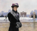 Winter Walk in Paris - Louise Abbema — artwork view