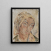 Antonia - Louise B. Maloney — framed artwork on a wall
