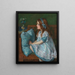 Fleurs De Mai - Louise Cox — framed artwork on a wall