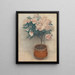 Azaleas - Louise Laridon — framed artwork on a wall