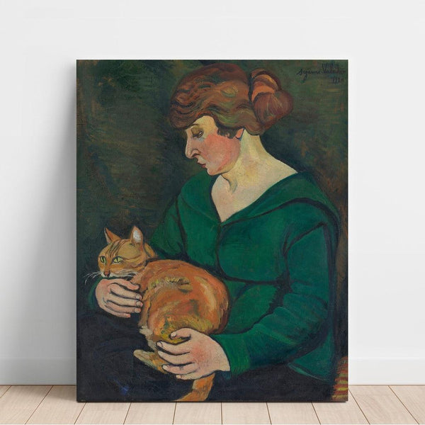Reproduction of the painting Louson and Raminou - Suzanne Valadon