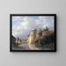 The old fortress - Louwrens Hanedoes — framed artwork on a wall