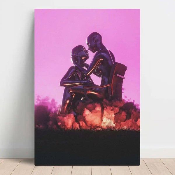 Love is in the air | Abstract wall decoration