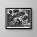 Cain and Abel - Lovis Corinth — framed artwork on a wall