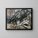 Le duché au Walchensee dans la neige - Lovis Corinth — framed artwork on a wall