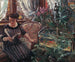 Lady with a Goldfish Bowl - Lovis Corinth — artwork view