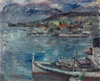 Lake Lucerne in the Morning - Lovis Corinth — artwork view