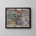 New building painting in Monte-Carlo - Lovis Corinth — framed artwork on a wall