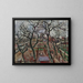 Winter Orchard Painting - Lovis Corinth — framed artwork on a wall