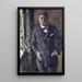 Portrait of Reich President Friedrich Ebert - Lovis Corinth — framed artwork on a wall