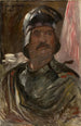 Self-portrait in armor - Lovis Corinth — artwork view