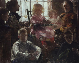 The painter Fritz Rumpf's family - Lovis Corinth — artwork view