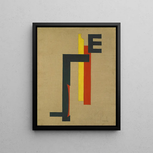 EBild E Image - László Moholy-Nagy — framed artwork on a wall