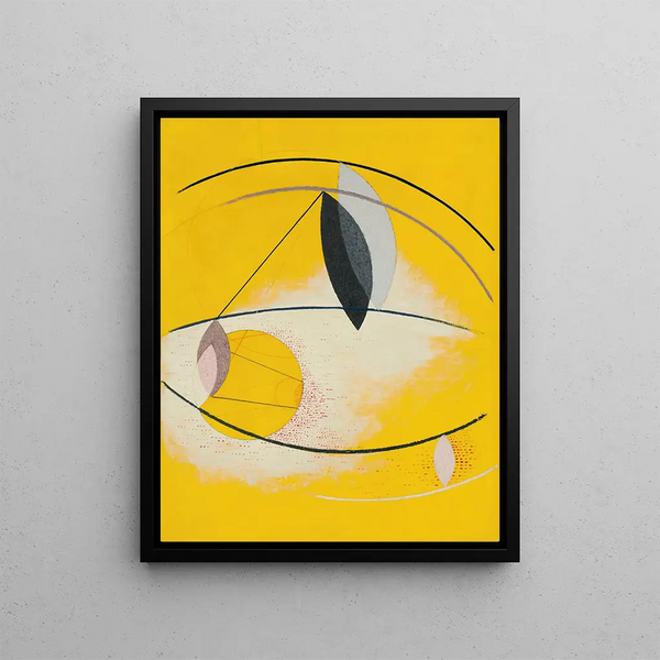Gal Ab I - László Moholy-Nagy — framed artwork on a wall