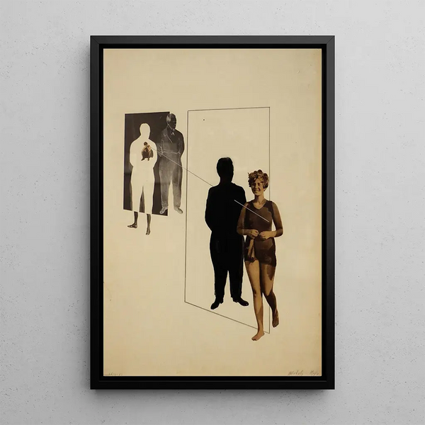 Gelosia - László Moholy-Nagy — framed artwork on a wall