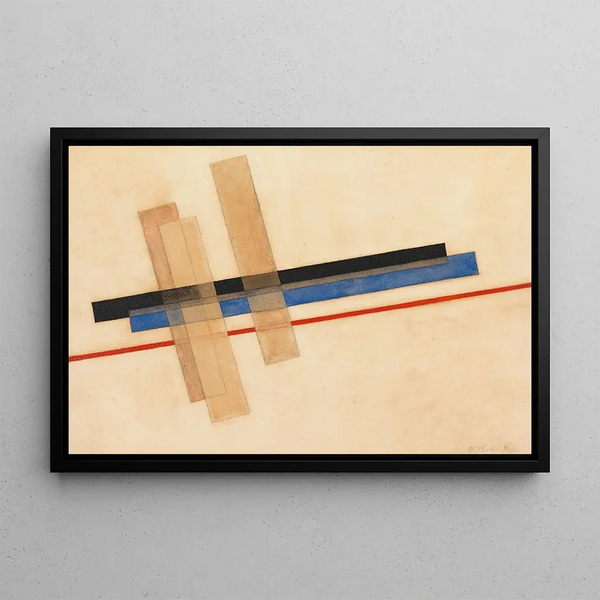 Composition - László Moholy-Nagy — framed artwork on a wall