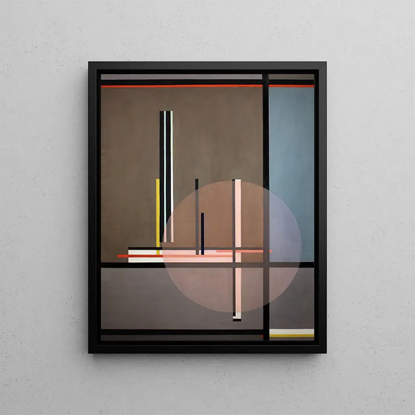 Lis - László Moholy-Nagy — framed artwork on a wall