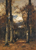 Forest in Fontainebleau - László Pál — artwork view