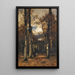 Forest in Fontainebleau - László Pál — framed artwork on a wall