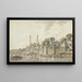 Gate of an Old Benares Fort - Lt John Ritso — framed artwork on a wall