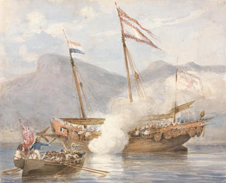 Action in Kowloon - Lt Joseph Sparkhall Rundle — artwork view