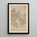 Natural Rock Bridge - Lu Zhi — framed artwork on a wall