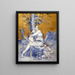 Allegory of Time - Luc-Olivier Merson — framed artwork on a wall