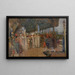 La musique au Moyen Âge - Luc-Olivier Merson — framed artwork on a wall