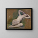Study for the figure of Spring at Lopra Comique de Paris - Luc-Olivier Merson — framed artwork on a wall