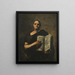 A mathematician - Luca Giordano — framed artwork on a wall