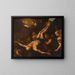 Crucifixion of Saint Peter - Luca Giordano — framed artwork on a wall