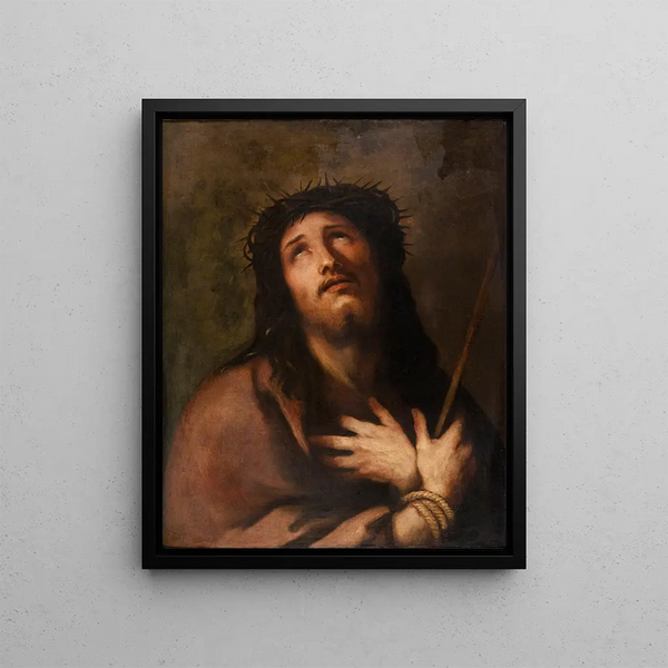 Voici l'homme - Luca Giordano — framed artwork on a wall