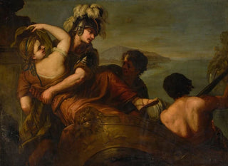 L'Enlèvement d'Hélène - Luca Giordano — artwork view