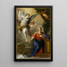 L'Annonciation - Luca Giordano — framed artwork on a wall