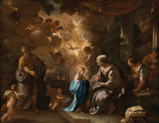 L'Éducation de la Vierge - Luca Giordano — artwork view