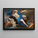 L'Enlèvement d'Europe - Luca Giordano — framed artwork on a wall