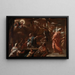 La vision de Sainte Marie d'Égypte - Luca Giordano — framed artwork on a wall