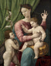 The Virgin and Child with the Little Saint John the Baptist - Luca Penni — artwork view