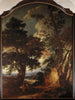 Landscape Painting with Christ - Lucas Achtschellinck — artwork view