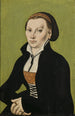 Catherine de Bora wife of Martin Luther - Lucas Cranach the Elder — artwork view