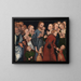 The Christ blessing the children - Lucas Cranach the Elder — framed artwork on a wall