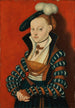 Portrait of Christiane d'Eulenau - Lucas Cranach the Elder — artwork view