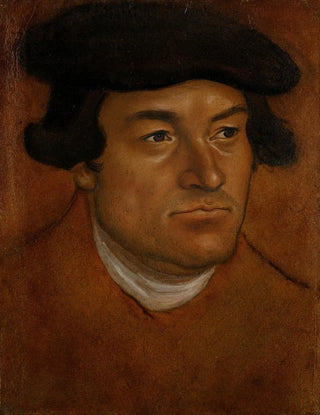 Lucas Cranach the Elder - Portrait of a man in a black cap.webp