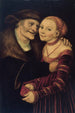 The mismatched couple - Lucas Cranach the Elder — artwork view