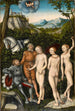 The Judgment of Paris - Lucas Cranach the Elder — artwork view