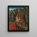 The Martyrdom of Saint Barbara - Lucas Cranach the Elder — framed artwork on a wall