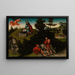 The Sacrifice of Abraham - Lucas Cranach the Elder — framed artwork on a wall