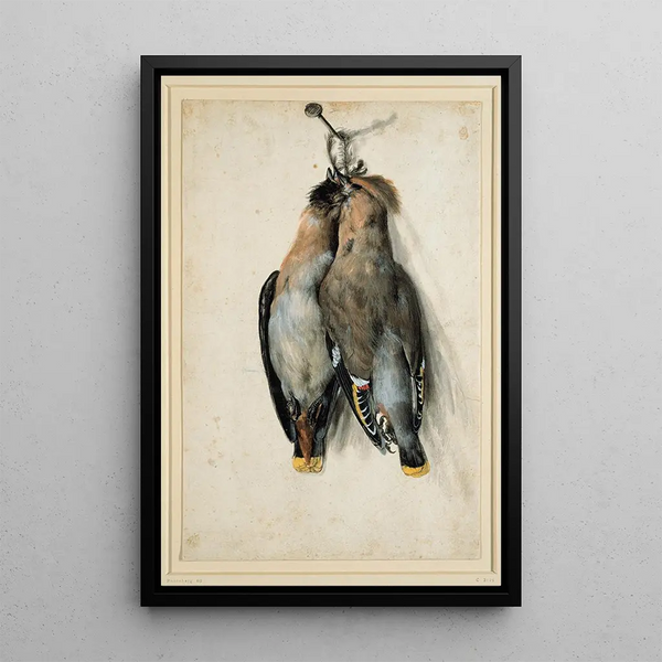 Two Bohemian Jaseurs Dead - Lucas Cranach the Elder — framed artwork on a wall